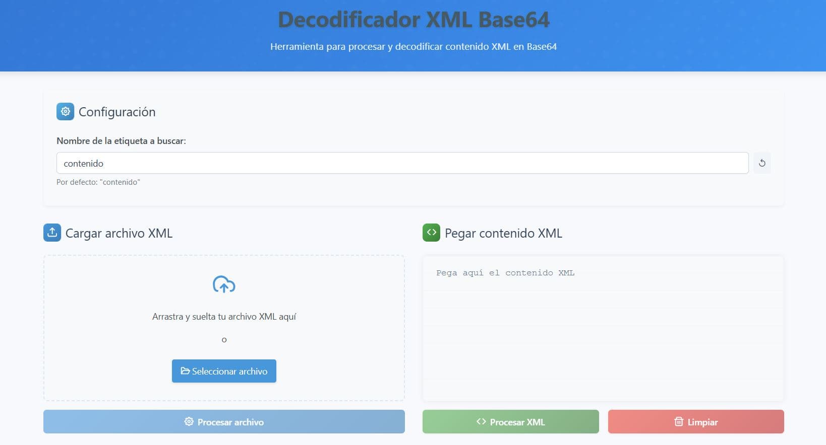 Decode XML